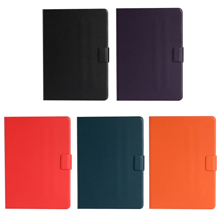 For iPad 10th Gen 10.9 2022 Pure Color Smart Leather Tablet Case(Orange) For iPad 10th Gen 10.9 2022 Pure Color Smart Leather Tablet Case(Orange)