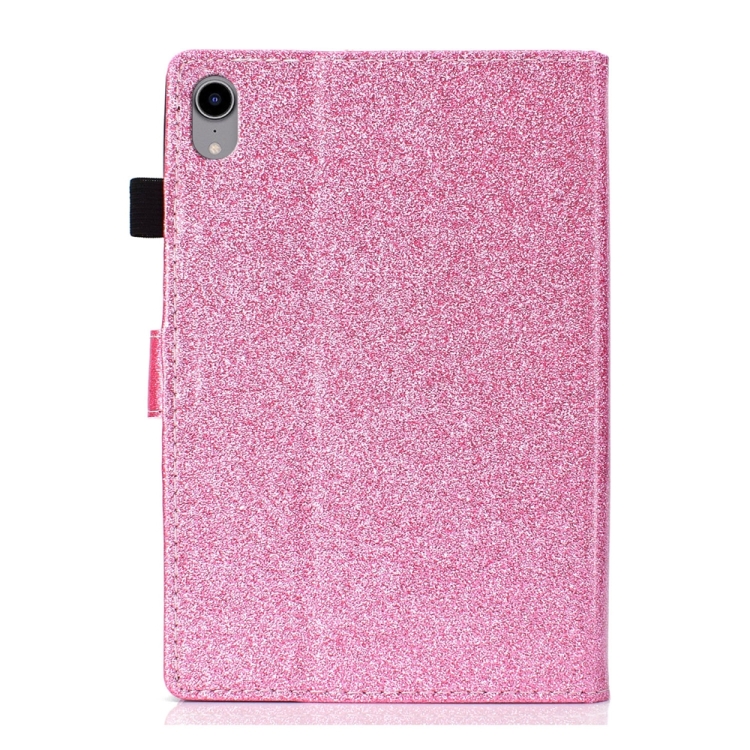 For iPad 10th Gen 10.9 2022 Glossy Glitter Powder Horizontal Flip Leather Tablet Case(Pink) For iPad 10th Gen 10.9 2022 Glossy Glitter Powder Horizontal Flip Leather Tablet Case(Pink)