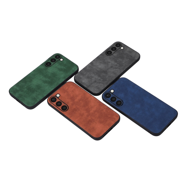 For Samsung Galaxy S23+ 5G Morocco Texture PU Phone Case(Black) For Samsung Galaxy S23+ 5G Morocco Texture PU Phone Case(Black)