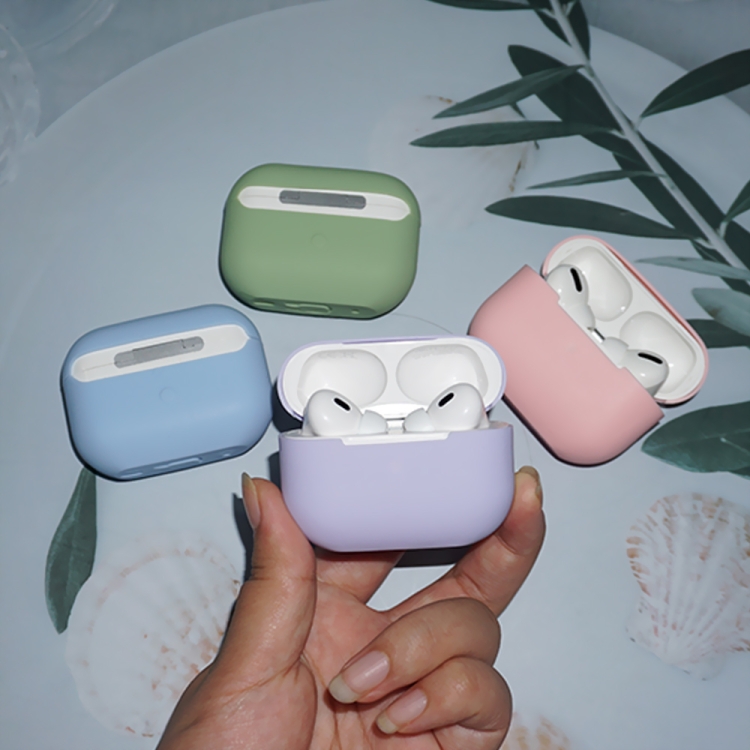 For AirPods Pro 2 Spliting Silicone Protective Case(Dark Blue) For AirPods Pro 2 Spliting Silicone Protective Case(Dark Blue)
