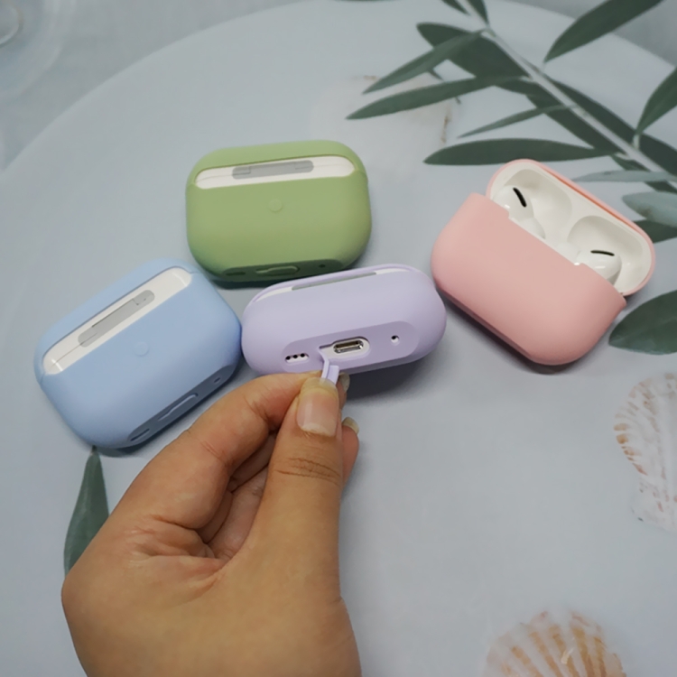 For AirPods Pro 2 Spliting Silicone Protective Case(Dark Blue) For AirPods Pro 2 Spliting Silicone Protective Case(Dark Blue)