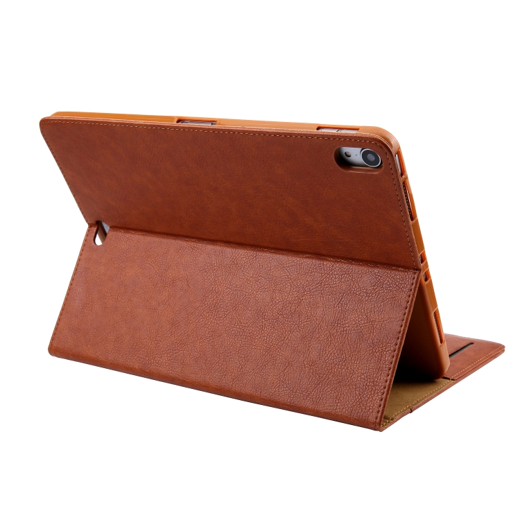 For iPad Pro 11 (2020) CMai2 Tmall Kaka Litchi Texture Horizontal Flip Leather Tablet Case with Holder & Card Slot & Photo Frame & Pen Slot(Brown) For iPad Pro 11 (2020) CMai2 Tmall Kaka Litchi Texture Horizontal Flip Leather Tablet Case with Holder & Card Slot & Photo Frame & Pen Slot(Brown)