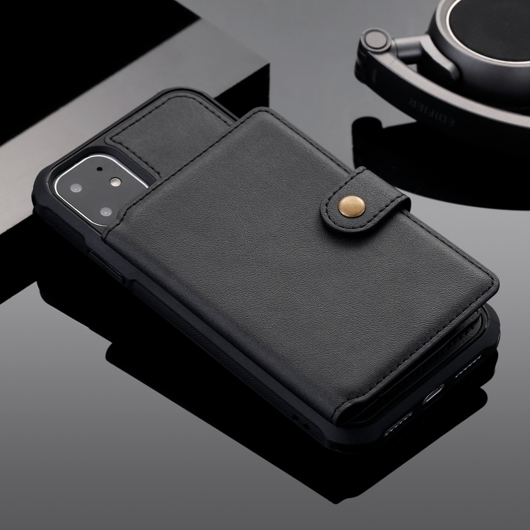 For iPhone 11 Pro Zipper Shockproof Protective Case with Card Slots & Bracket & Photo Holder & Wallet Function(Black) For iPhone 11 Pro Zipper Shockproof Protective Case with Card Slots & Bracket & Photo Holder & Wallet Function(Black)