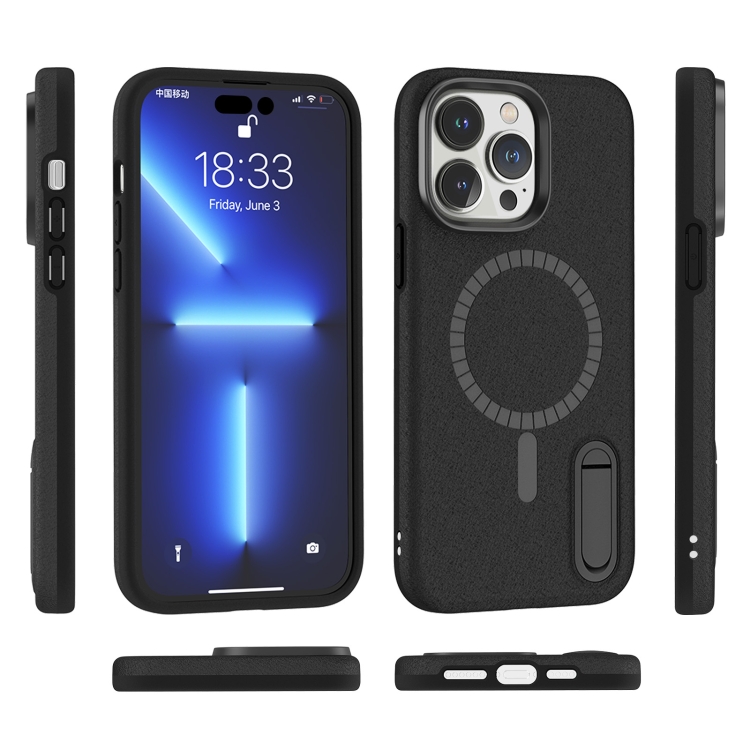 For iPhone 14 Pro Max Terminator Shockproof Phone Case with Holder(Black) For iPhone 14 Pro Max Terminator Shockproof Phone Case with Holder(Black)