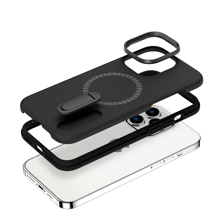 For iPhone 14 Pro Max Terminator Shockproof Phone Case with Holder(Black) For iPhone 14 Pro Max Terminator Shockproof Phone Case with Holder(Black)