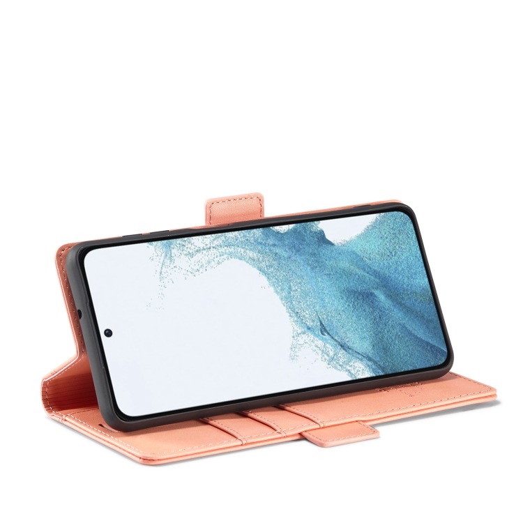 For Samsung Galaxy S23+ 5G LC.IMEEKE PU + TPU Skin-friendly Feeling Leather Phone Case(Rose Gold) For Samsung Galaxy S23+ 5G LC.IMEEKE PU + TPU Skin-friendly Feeling Leather Phone Case(Rose Gold)