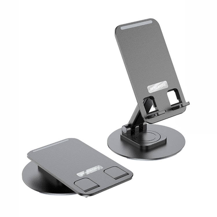 Borofone Desktop Bracket Table Holder for Smartphone Tablet, Black