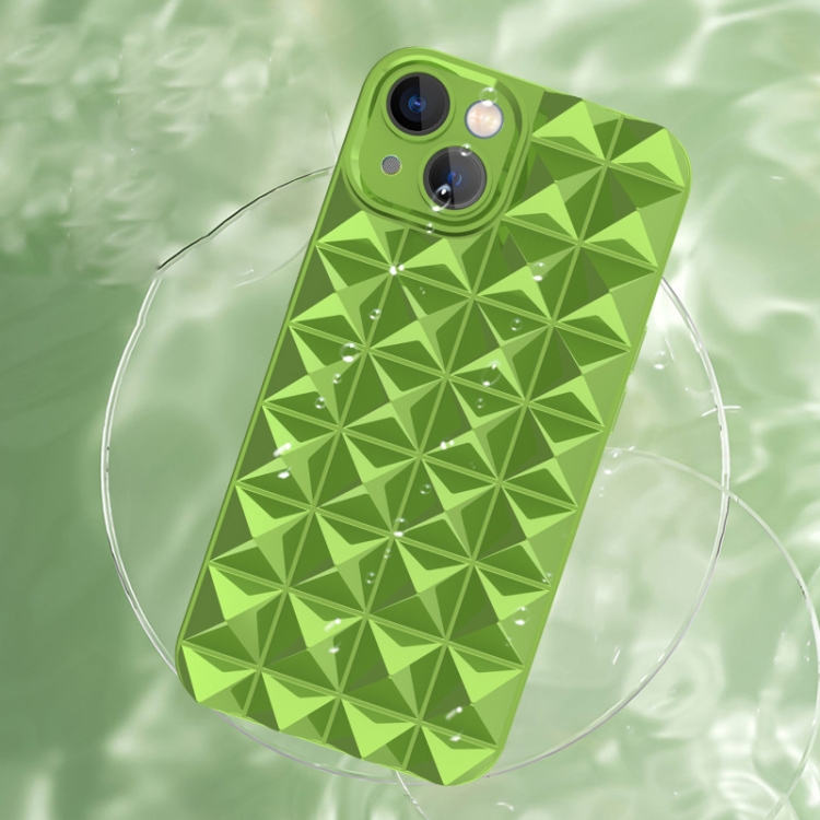 For iPhone 14 Riveted Smooth TPU Phone Case(Mint Blue) For iPhone 14 Riveted Smooth TPU Phone Case(Mint Blue)
