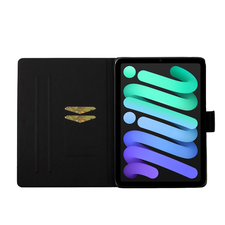 For iPad 10th Gen 10.9 2022 Colored Drawing Pattern Flip Leather Smart Tablet Case(Moonlight Cat) For iPad 10th Gen 10.9 2022 Colored Drawing Pattern Flip Leather Smart Tablet Case(Moonlight Cat)