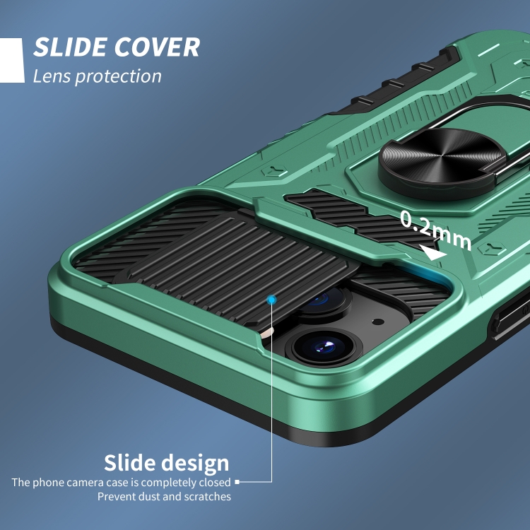 For iPhone 14 Plus All-inclusive PC TPU Glass Film Integral Phone Case(Green) For iPhone 14 Plus All-inclusive PC TPU Glass Film Integral Phone Case(Green)