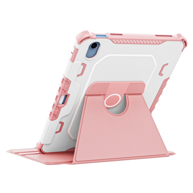 360 Degree Rotating Armored Smart Tablet Leather Case For iPad 10th Gen 10.9 2022(Pink) 360 Degree Rotating Armored Smart Tablet Leather Case For iPad 10th Gen 10.9 2022(Pink)