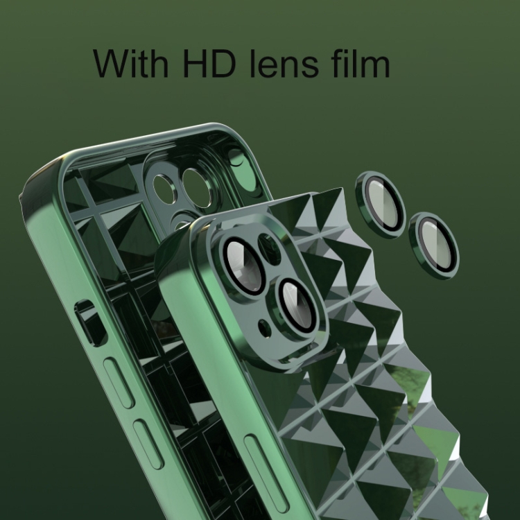 For iPhone 14 Riveted Smooth TPU Phone Case with Lens Film(Purple) For iPhone 14 Riveted Smooth TPU Phone Case with Lens Film(Purple)
