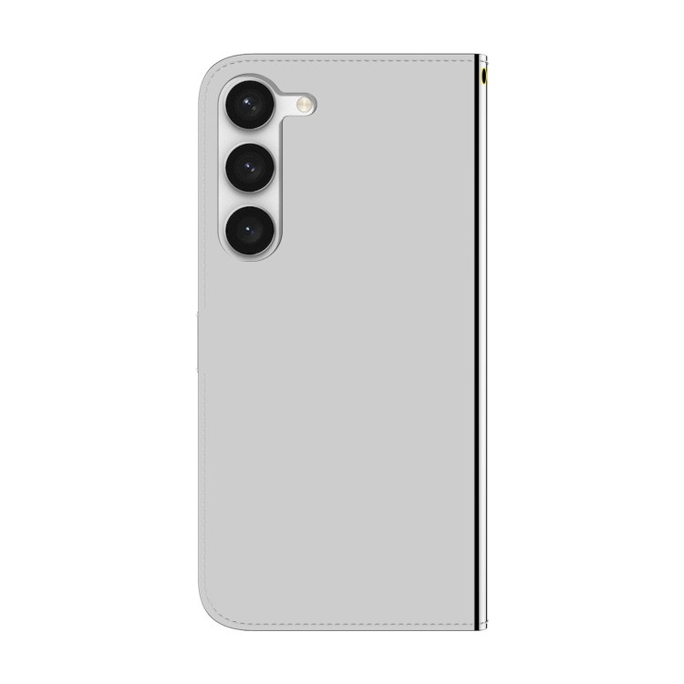 For Samsung Galaxy S23+ 5G Imitated Mirror Surface Flip Leather Phone Case(Silver) For Samsung Galaxy S23+ 5G Imitated Mirror Surface Flip Leather Phone Case(Silver)