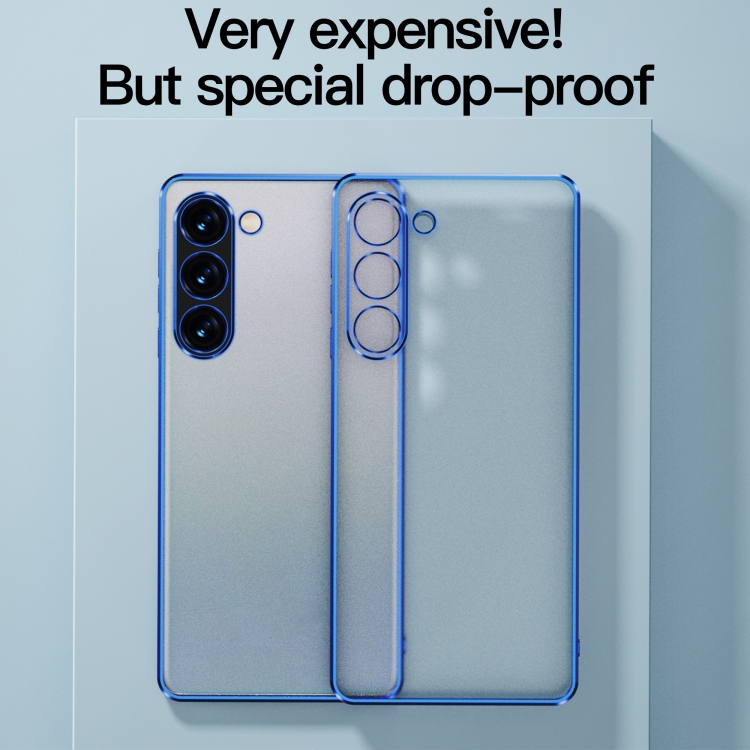 For Samsung Galaxy S23+ 5G Electroplated Transparent Phone Case For Samsung Galaxy S23+ 5G Electroplated Transparent Phone Case