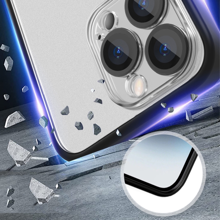For iPhone 12 Pro Cat Eyes Metal Camera Lens Shockproof Protective Phone Case(Sierra Blue) For iPhone 12 Pro Cat Eyes Metal Camera Lens Shockproof Protective Phone Case(Sierra Blue)
