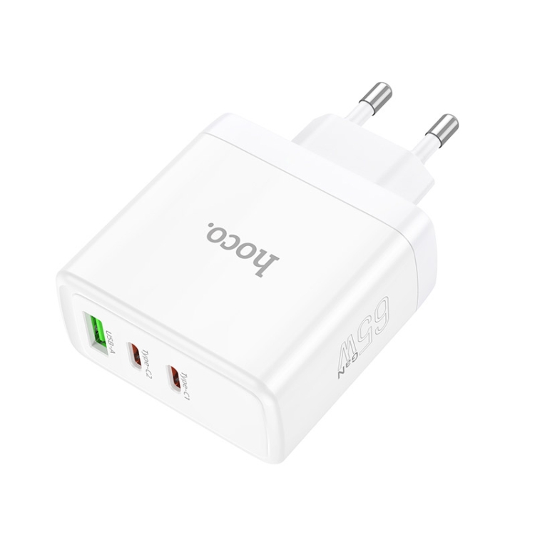 hoco N30 Glory PD 65W USB+ Double USB-C/Type-C Interface Chargeur