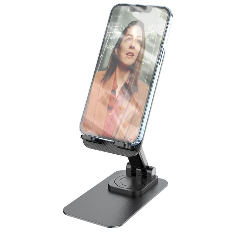 Hoco Ph50 Ivey Folding Rotatable Desktop Holder(Black) - 3
