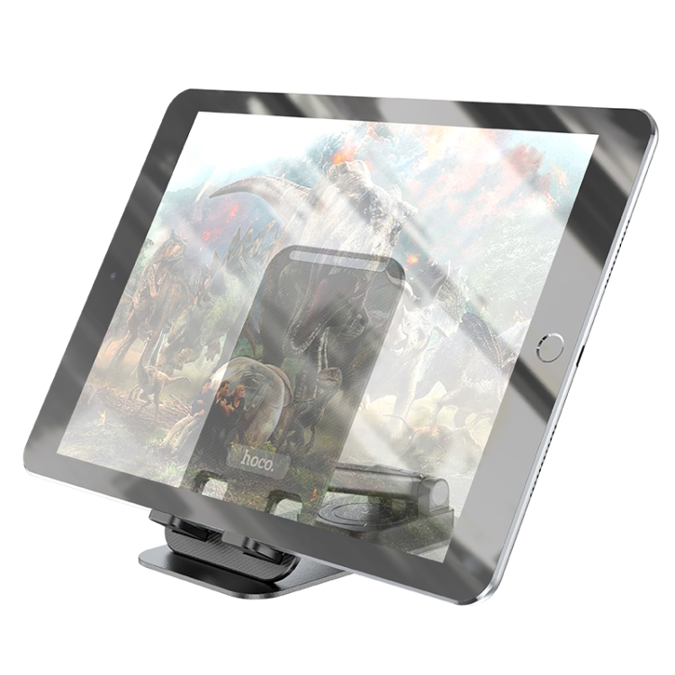 Hoco Ph50 Ivey Folding Rotatable Desktop Holder(Black) - 4