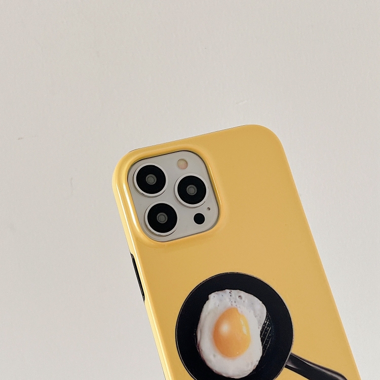 For iPhone 11 2 in 1 Detachable Painted Pattern Phone Case(Fried Eegg) For iPhone 11 2 in 1 Detachable Painted Pattern Phone Case(Fried Eegg)