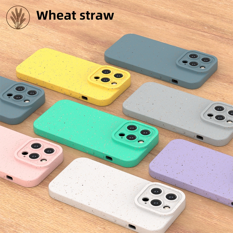 For iPhone 11 Pro Max Wheat Straw Degradable Phone Case(Pink) For iPhone 11 Pro Max Wheat Straw Degradable Phone Case(Pink)