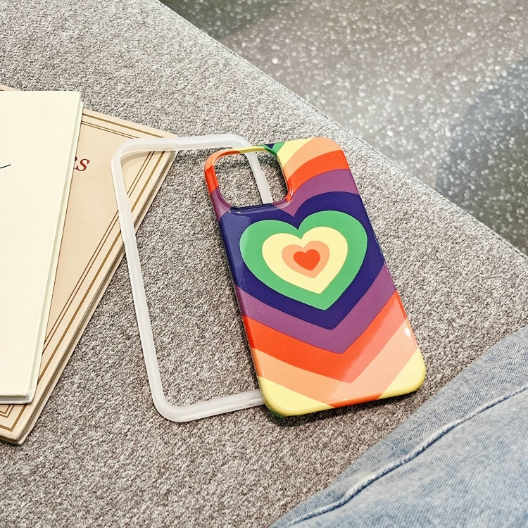 For iPhone 11 2 in 1 Detachable Love Pattern Phone Case(Light Blue) For iPhone 11 2 in 1 Detachable Love Pattern Phone Case(Light Blue)