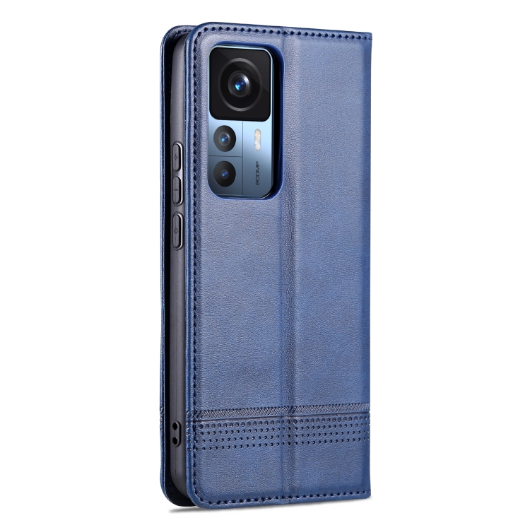 Funda Xiaomi 12T / 12T Pro Efecto Cuero AZNS