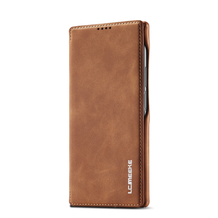 For Samsung Galaxy S23 Ultra 5G LC.IMEEKE Hon Ancient Series Horizontal Flip Leather Phone Case(Brown) For Samsung Galaxy S23 Ultra 5G LC.IMEEKE Hon Ancient Series Horizontal Flip Leather Phone Case(Brown)