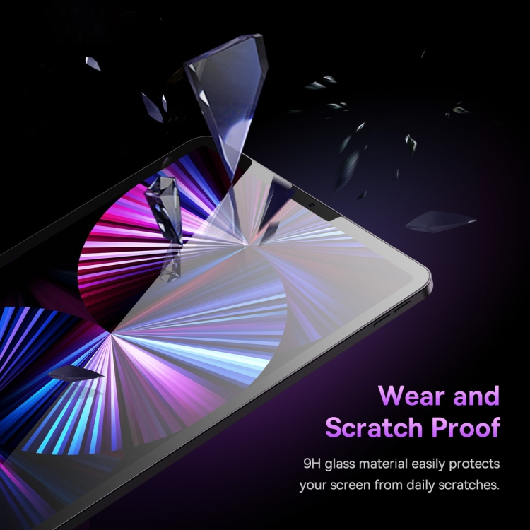 For iPad Pro 10.5/Air3/7/8/9 2pcs Baseus Crystal Series 0.3mm HD Tempered Glass Screen Protector For iPad Pro 10.5/Air3/7/8/9 2pcs Baseus Crystal Series 0.3mm HD Tempered Glass Screen Protector