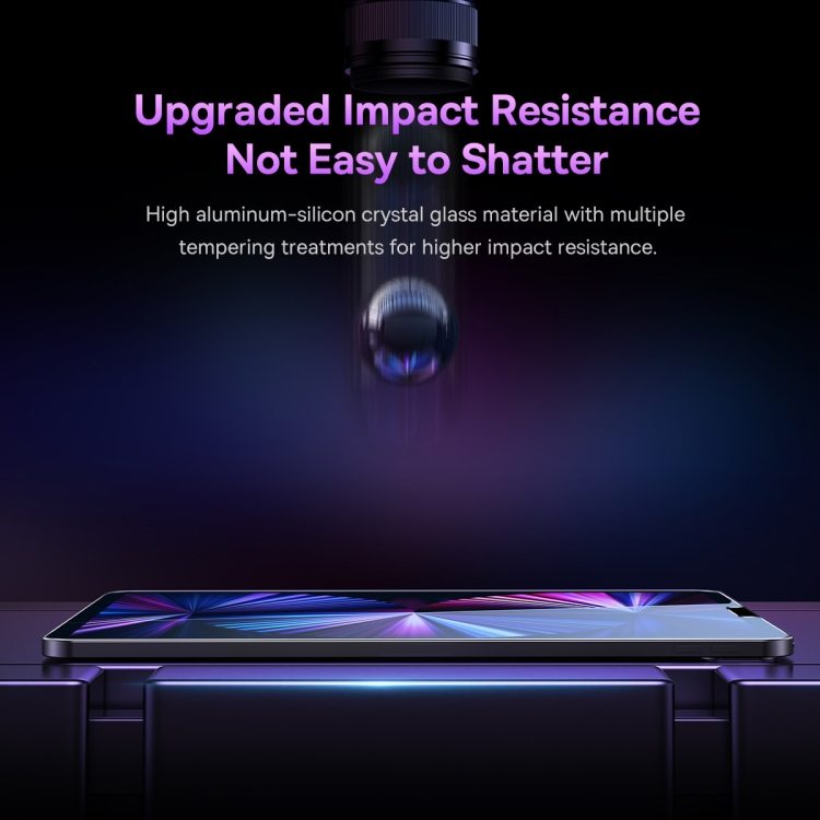 For iPad Pro 10.5/Air 2019/iPad 10.2 Baseus 2pcs 0.3mm Crystal Ceramic Anti-Blue Light Tempered Film For iPad Pro 10.5/Air 2019/iPad 10.2 Baseus 2pcs 0.3mm Crystal Ceramic Anti-Blue Light Tempered Film