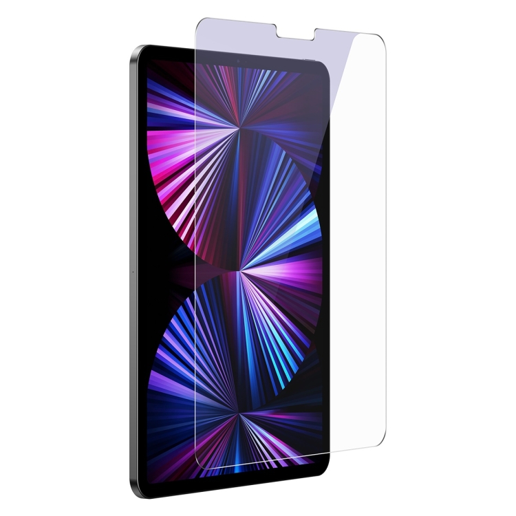 For iPad Pro 12.9 2018/2020/2021 Baseus 2pcs 0.3mm Crystal Ceramic Anti-Blue Light Tempered Film For iPad Pro 12.9 2018/2020/2021 Baseus 2pcs 0.3mm Crystal Ceramic Anti-Blue Light Tempered Film