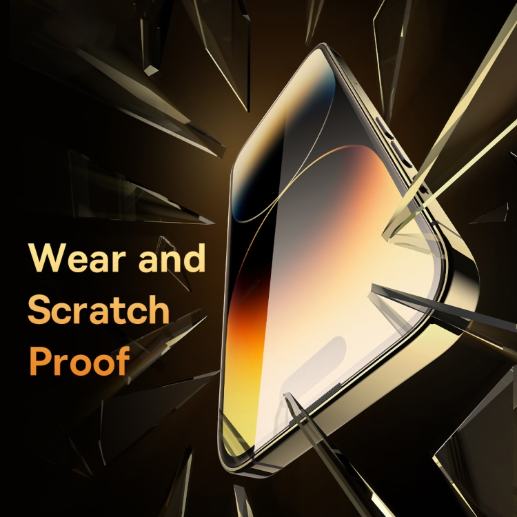 For iPhone 14 Plus / 13 Pro Max 2pcs Baseus 0.3mm Crystal HD Tempered Glass Screen Protector with Dust Filter For iPhone 14 Plus / 13 Pro Max 2pcs Baseus 0.3mm Crystal HD Tempered Glass Screen Protector with Dust Filter