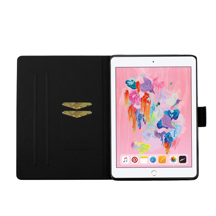 For iPad Air / Air 2 Coloured Drawing Pattern Horizontal Flip Leather Case with Holder & Card Slot & Sleep / Wake-up Function(Romantic Tower) For iPad Air / Air 2 Coloured Drawing Pattern Horizontal Flip Leather Case with Holder & Card Slot & Sleep / Wake-up Function(Romantic Tower)