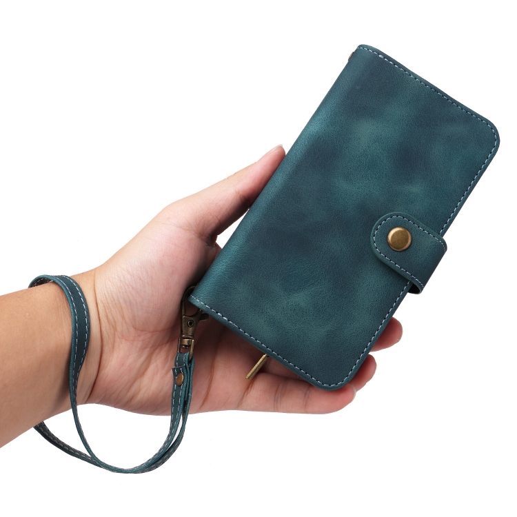 For Samsung Galaxy S23+ 5G Multifunctional Card Slot Zipper Wallet Leather Phone Case(Blue) For Samsung Galaxy S23+ 5G Multifunctional Card Slot Zipper Wallet Leather Phone Case(Blue)