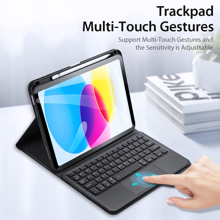 Funda con Teclado Bluetooth Dux Ducis para iPad Pro 12.9 2020/2021/2022