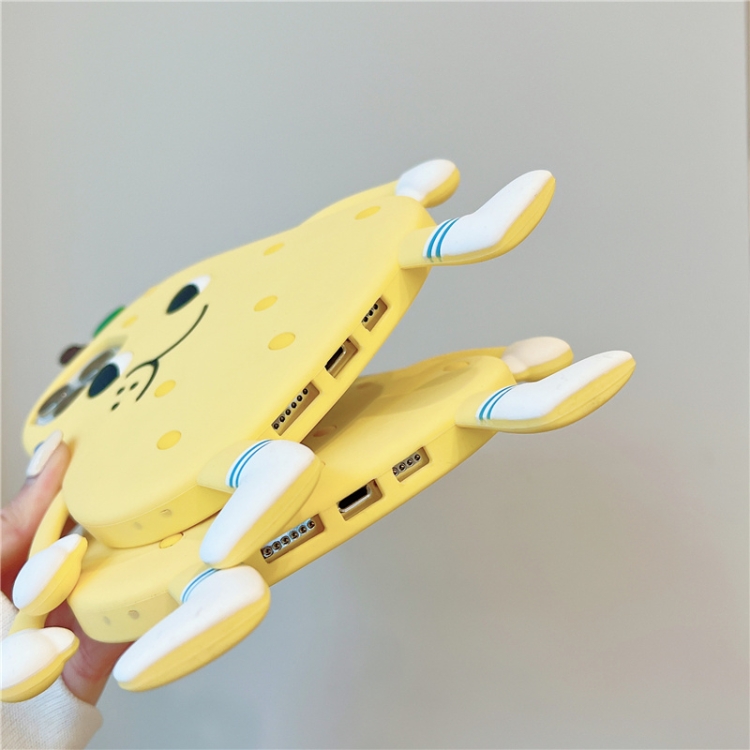 For iPhone 14 Snow Pear Silicone Phone Case(Yellow) For iPhone 14 Snow Pear Silicone Phone Case(Yellow)