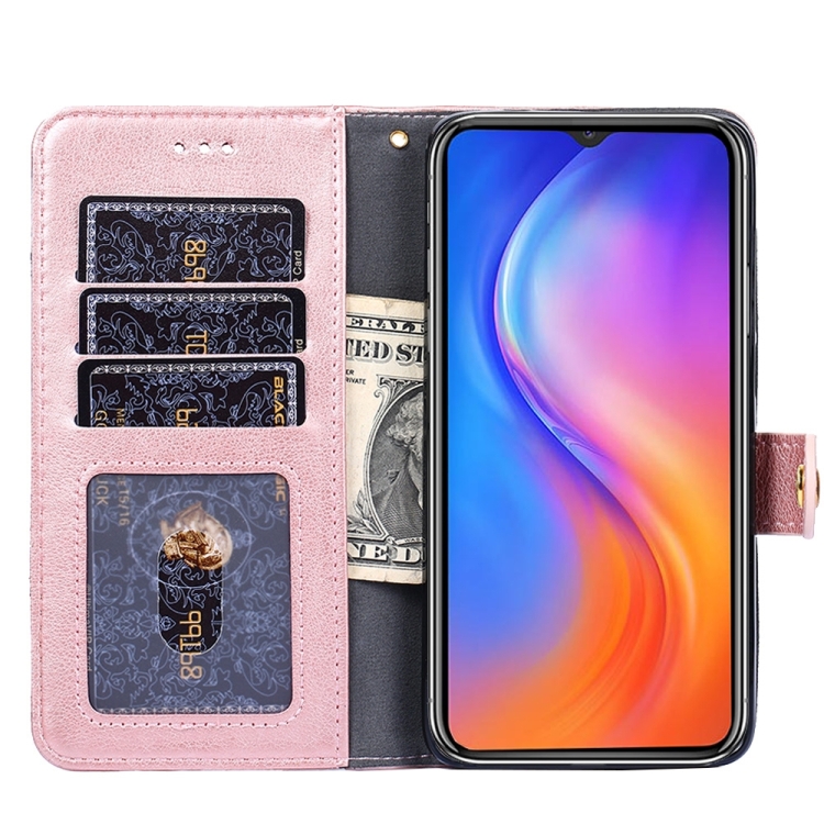 For Samsung Galaxy S23 5G Zipper Bag Leather Phone Case(Rose Gold) For Samsung Galaxy S23 5G Zipper Bag Leather Phone Case(Rose Gold)