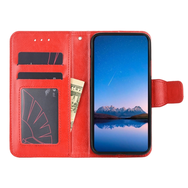For Samsung Galaxy S23+ 5G Crystal Texture Leather Phone Case(Red) For Samsung Galaxy S23+ 5G Crystal Texture Leather Phone Case(Red)