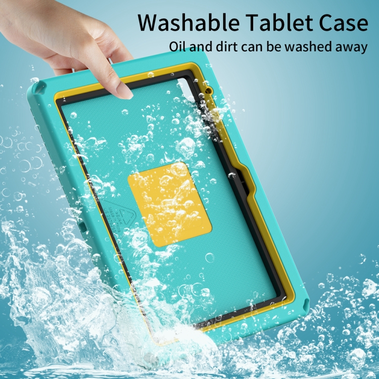 For iPad 10th Gen 10.9 2022 EVA + PC Shockproof Tablet Case with Waterproof Frame(Glacier Green) For iPad 10th Gen 10.9 2022 EVA + PC Shockproof Tablet Case with Waterproof Frame(Glacier Green)