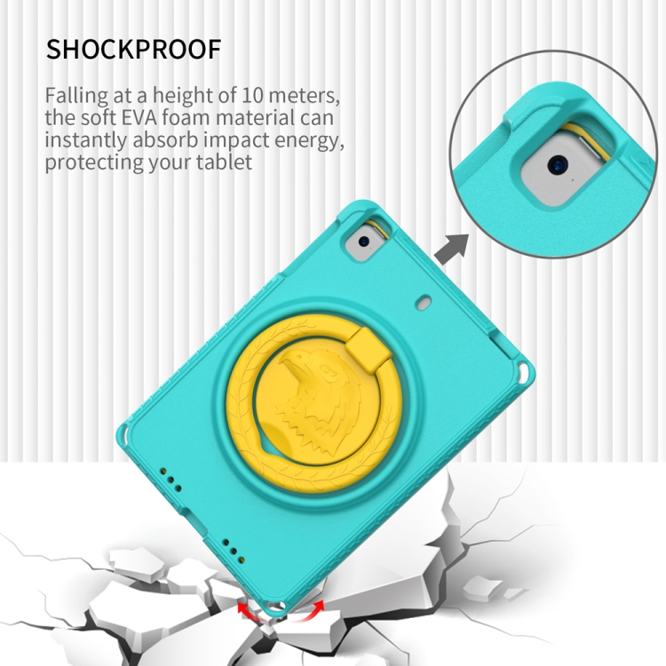 For iPad mini 1/2/3/4/5 EVA + PC Shockproof Tablet Case with Waterproof Frame(Glacier Green) For iPad mini 1/2/3/4/5 EVA + PC Shockproof Tablet Case with Waterproof Frame(Glacier Green)