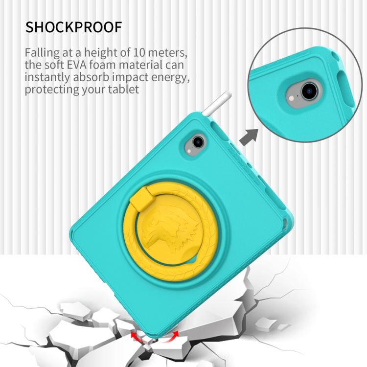 For iPad mini 6 / mini 2024 EVA + PC Shockproof Tablet Case with Waterproof Frame(Glacier Green) For iPad mini 6 / mini 2024 EVA + PC Shockproof Tablet Case with Waterproof Frame(Glacier Green)