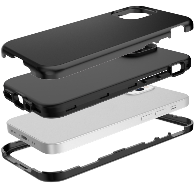 For iPhone 14 Pro Shockproof PC + TPU Protective Phone Case(Black) For iPhone 14 Pro Shockproof PC + TPU Protective Phone Case(Black)