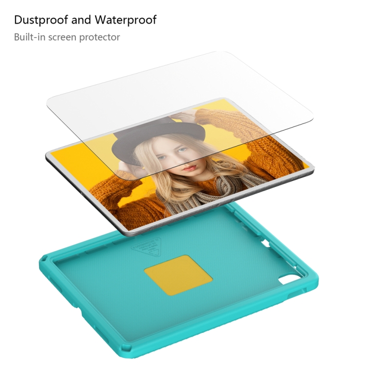 For iPad Pro 12.9 inch 2022/2021/2020/2018 EVA + PC Shockproof Tablet Case without Waterproof Frame(Glacier Green) For iPad Pro 12.9 inch 2022/2021/2020/2018 EVA + PC Shockproof Tablet Case without Waterproof Frame(Glacier Green)