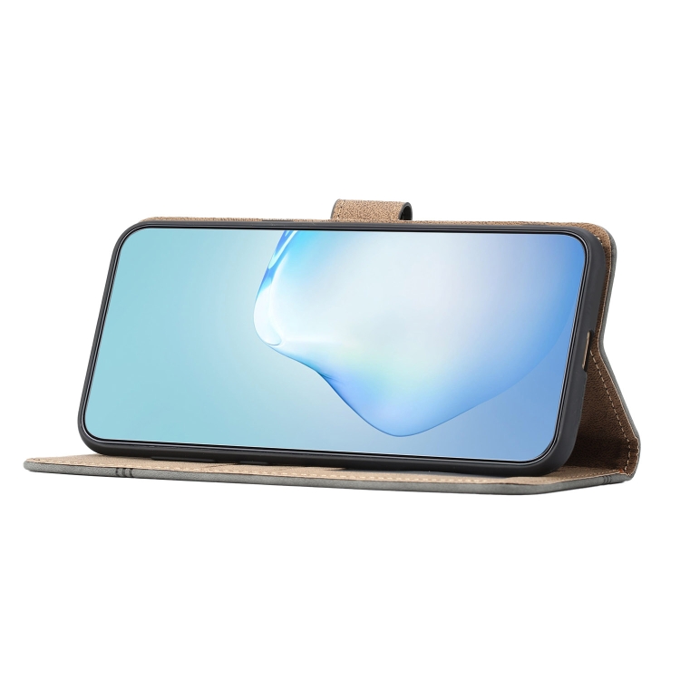 For Samsung Galaxy S23+ 5G Business Style Cowhide Texture Leather Phone Case(Coffee)