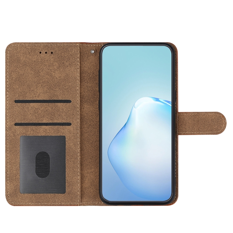 For Samsung Galaxy S23 Ultra 5G Business Style Cowhide Texture Leather Phone Case(Coffee)