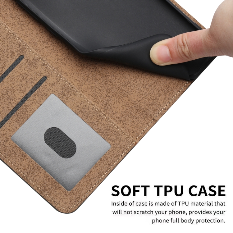 For Samsung Galaxy S23 Ultra 5G Business Style Cowhide Texture Leather Phone Case(Coffee)