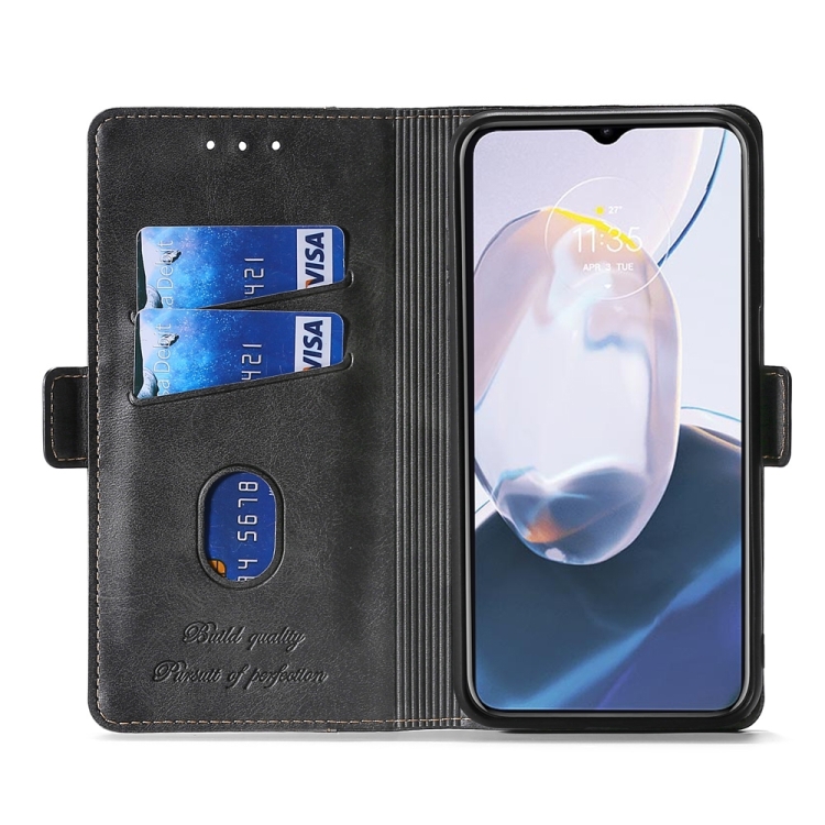 For Samsung Galaxy S23+ 5G Contrast Color Side Buckle Leather Phone Case(Black+Grey) For Samsung Galaxy S23+ 5G Contrast Color Side Buckle Leather Phone Case(Black+Grey)