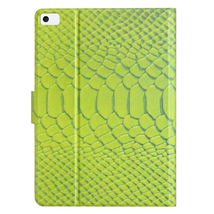 For iPad mini 5/4/3/2/1 Solid Color Crocodile Texture Leather Smart Tablet Case(Green) For iPad mini 5/4/3/2/1 Solid Color Crocodile Texture Leather Smart Tablet Case(Green)