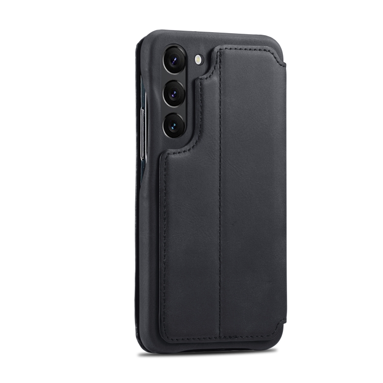 For Samsung Galaxy S23 5G LC.IMEEKE Hon Ancient Series Flip Leather Phone Case(Black) For Samsung Galaxy S23 5G LC.IMEEKE Hon Ancient Series Flip Leather Phone Case(Black)