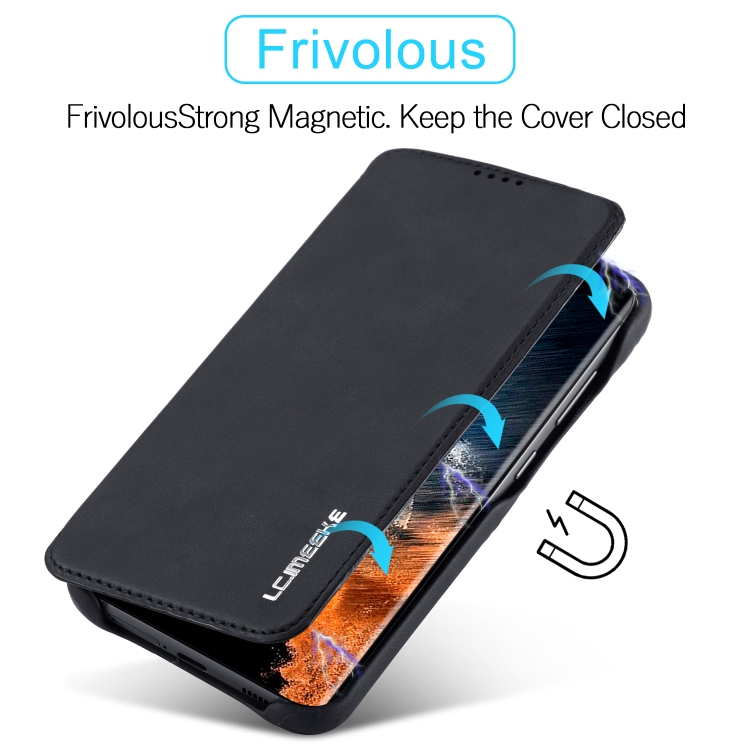 For Samsung Galaxy S23 5G LC.IMEEKE Hon Ancient Series Flip Leather Phone Case(Black) For Samsung Galaxy S23 5G LC.IMEEKE Hon Ancient Series Flip Leather Phone Case(Black)