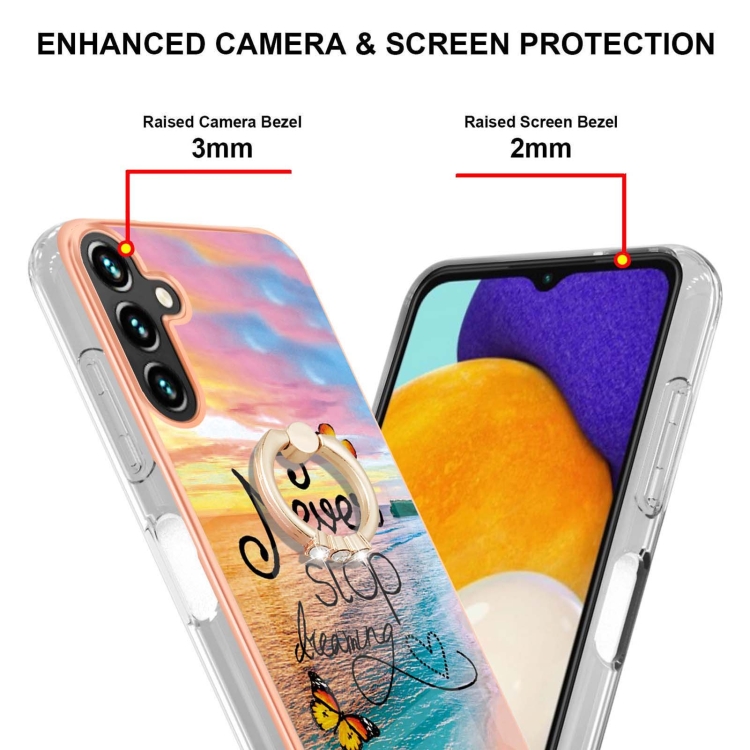 For Samsung Galaxy A14 5G Electroplating IMD TPU Phone Case with